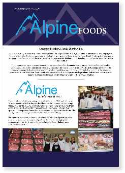 AlpineFoodsCompanyProfilePage