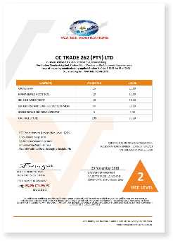 CCTrade262CCBBBEECertificateNovember2018